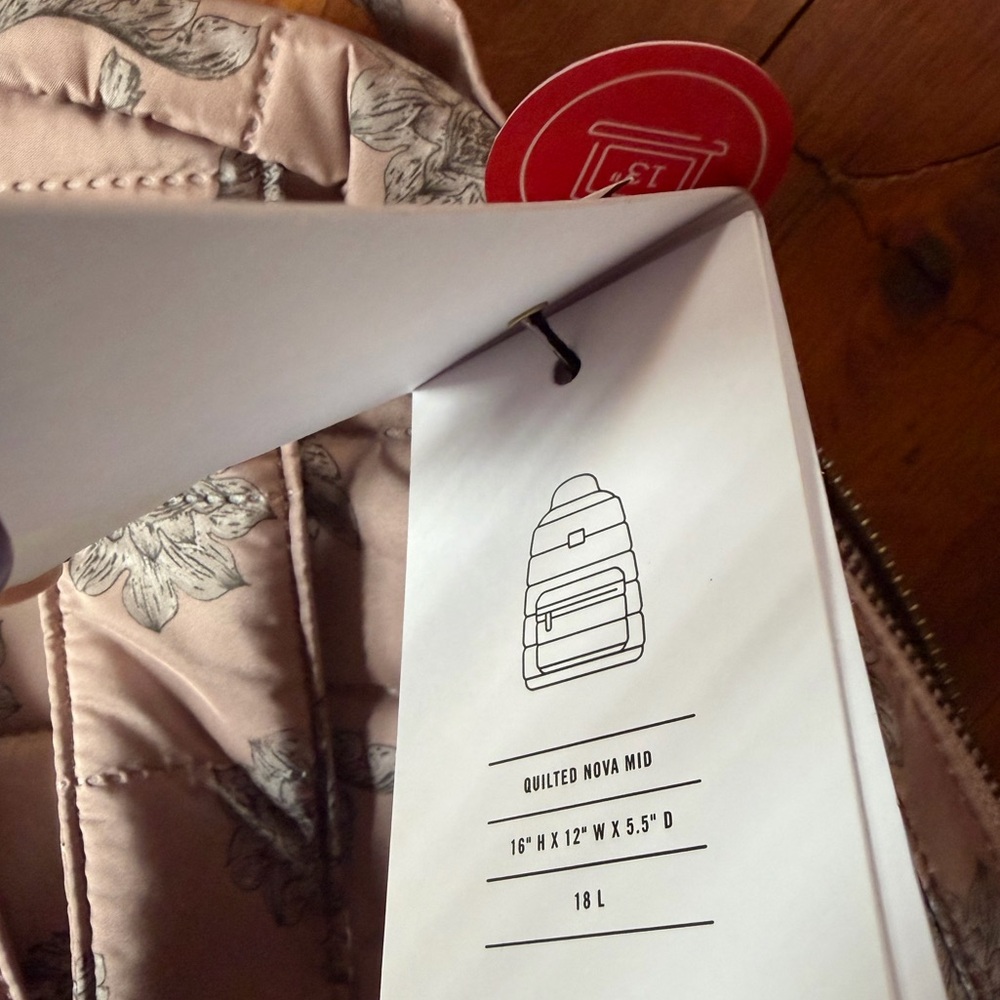 Herschel Supply Company Pink Floral Backpack - Picture 5 of 5